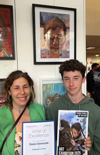 Congratulations Saxon!
