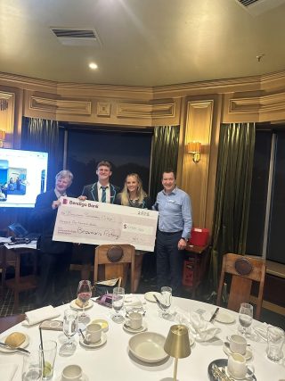 College Captains Represent BSC at Beaumaris Rotary