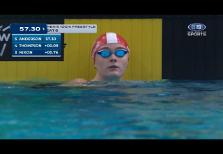 Eve Shines at Commonwealth Games Swimming Trials
